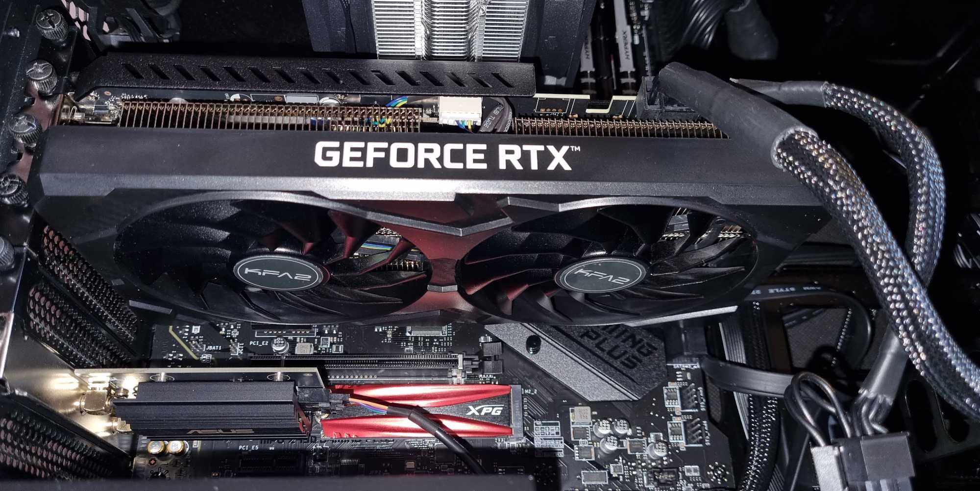 RTX 3060 Ti GDDR6X 256 bit (wydajność 4060 Ti, 5060 Ti) dobra do AI