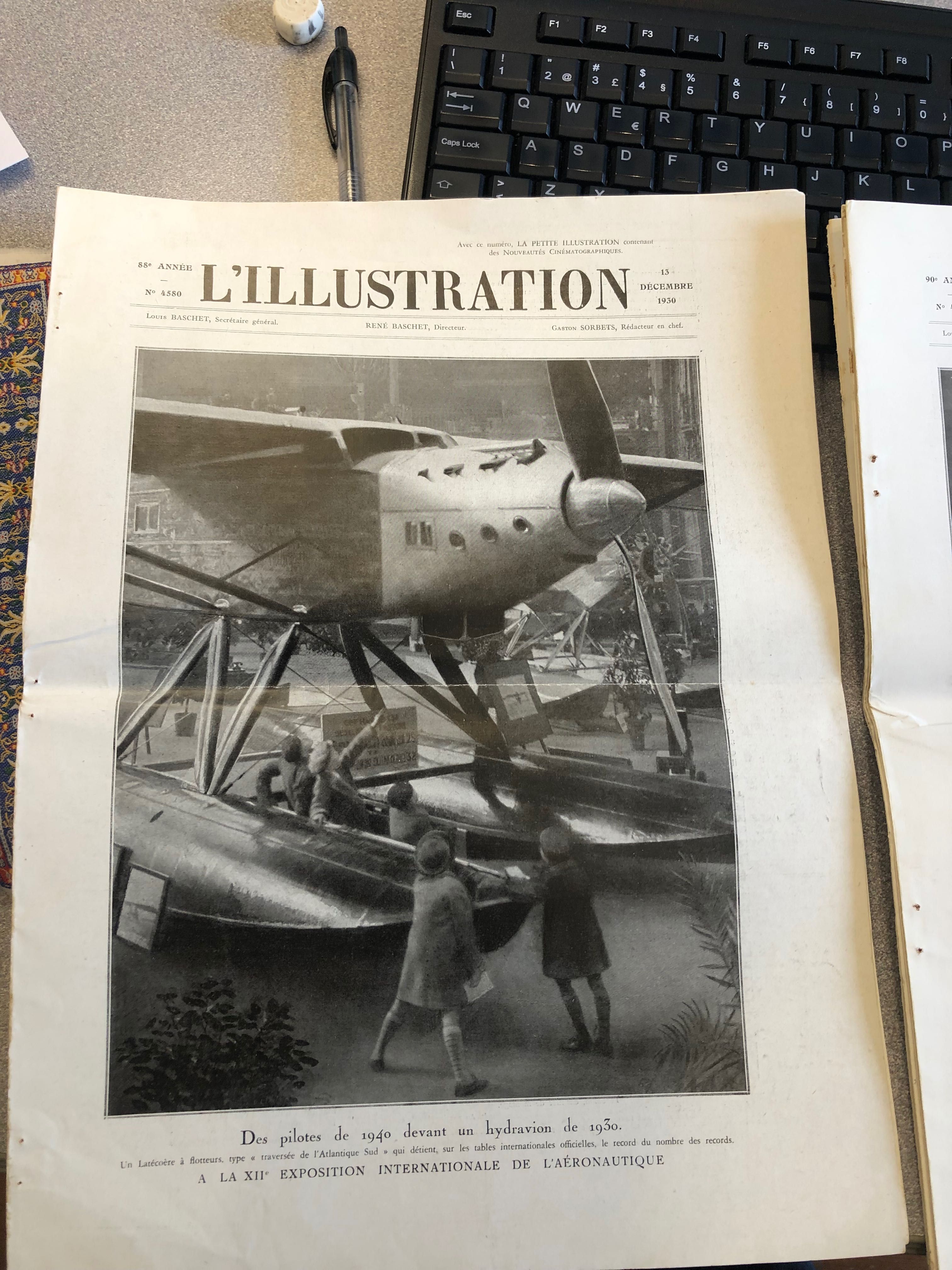 Revistas de aviação de 1930