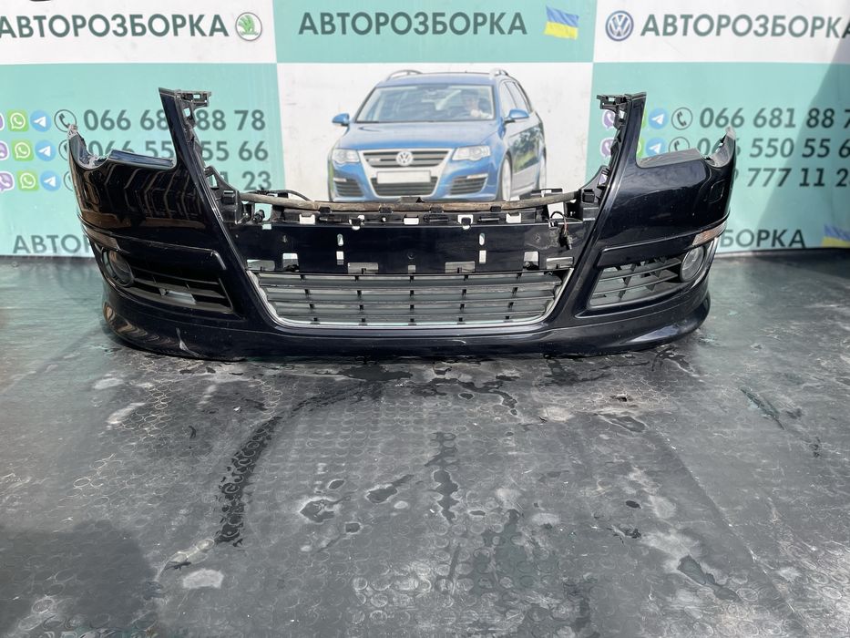 Бампер передній r-line lc9x фольксваген пассат б6 volkswagen passat b6