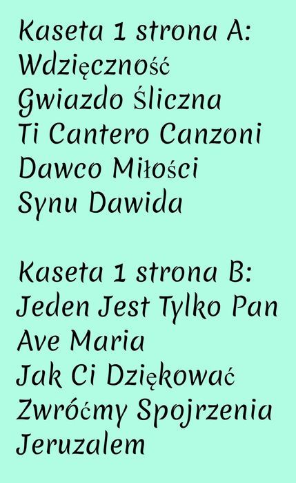Ks. Stefan - Jak Ci Dziękować - Kaseta