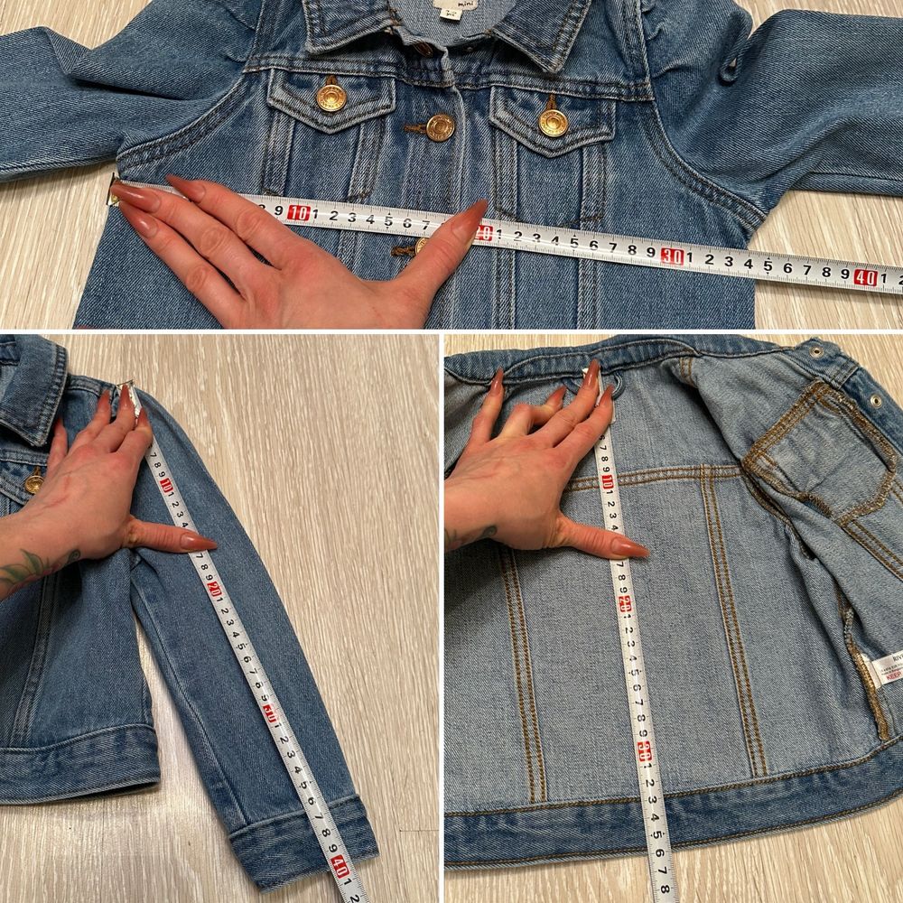 ‼️джинсова куртка Zara 4 5 110 джинсовий сарафан футболка