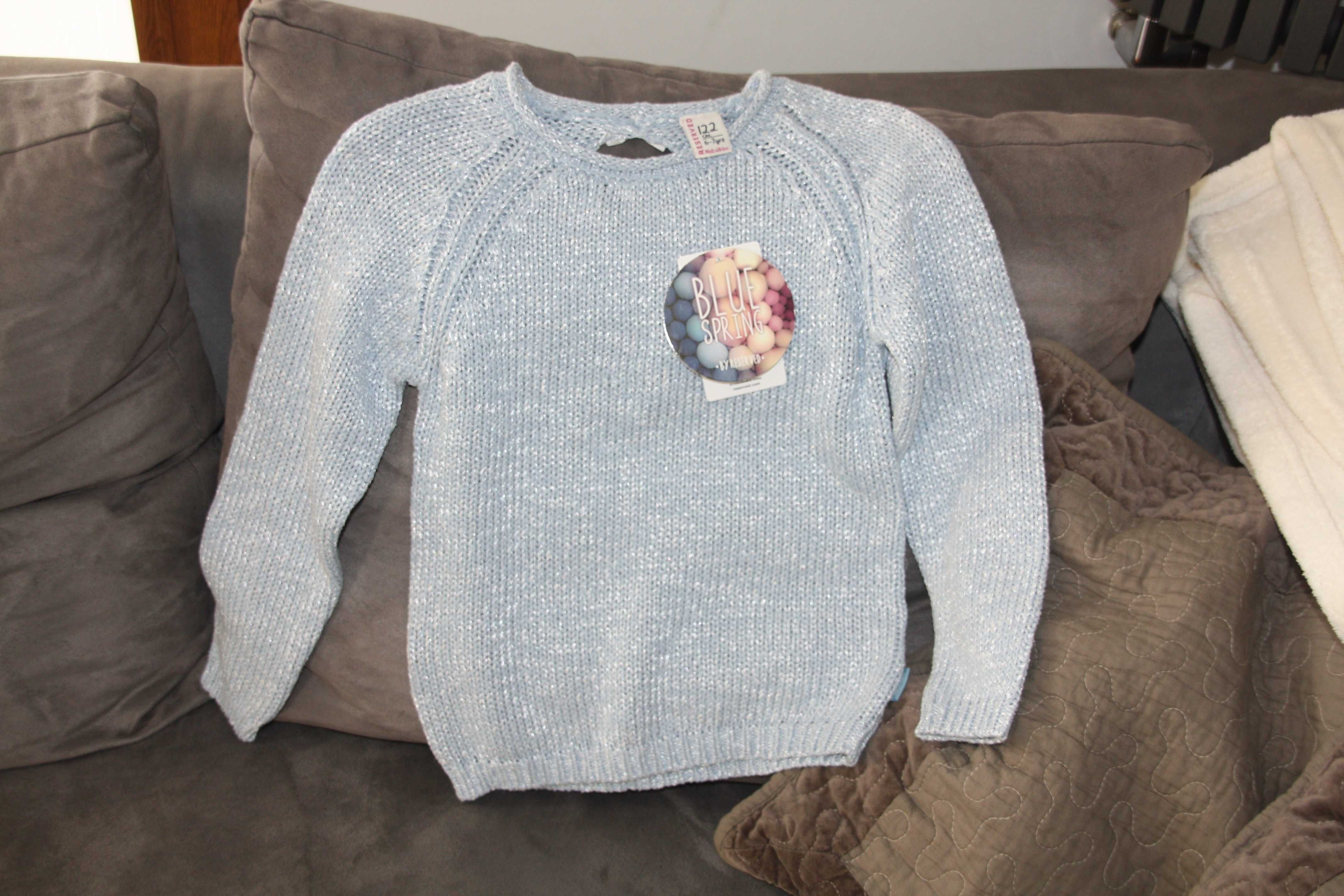 Reserved sweter 122 jak nowy