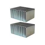 Magnesy neodymowe 15x10x2 mm 20 sztuk płytkowe MOCNE super CENA