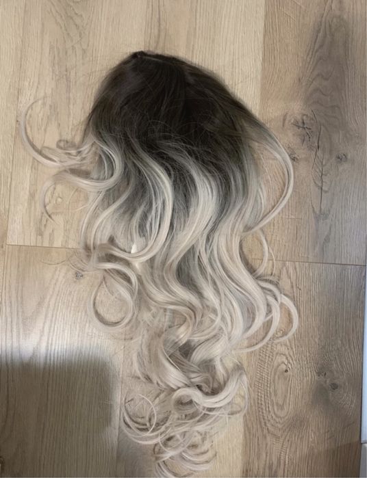 OKAZJA! Peruka realistyczna ombre blond wig fake hair