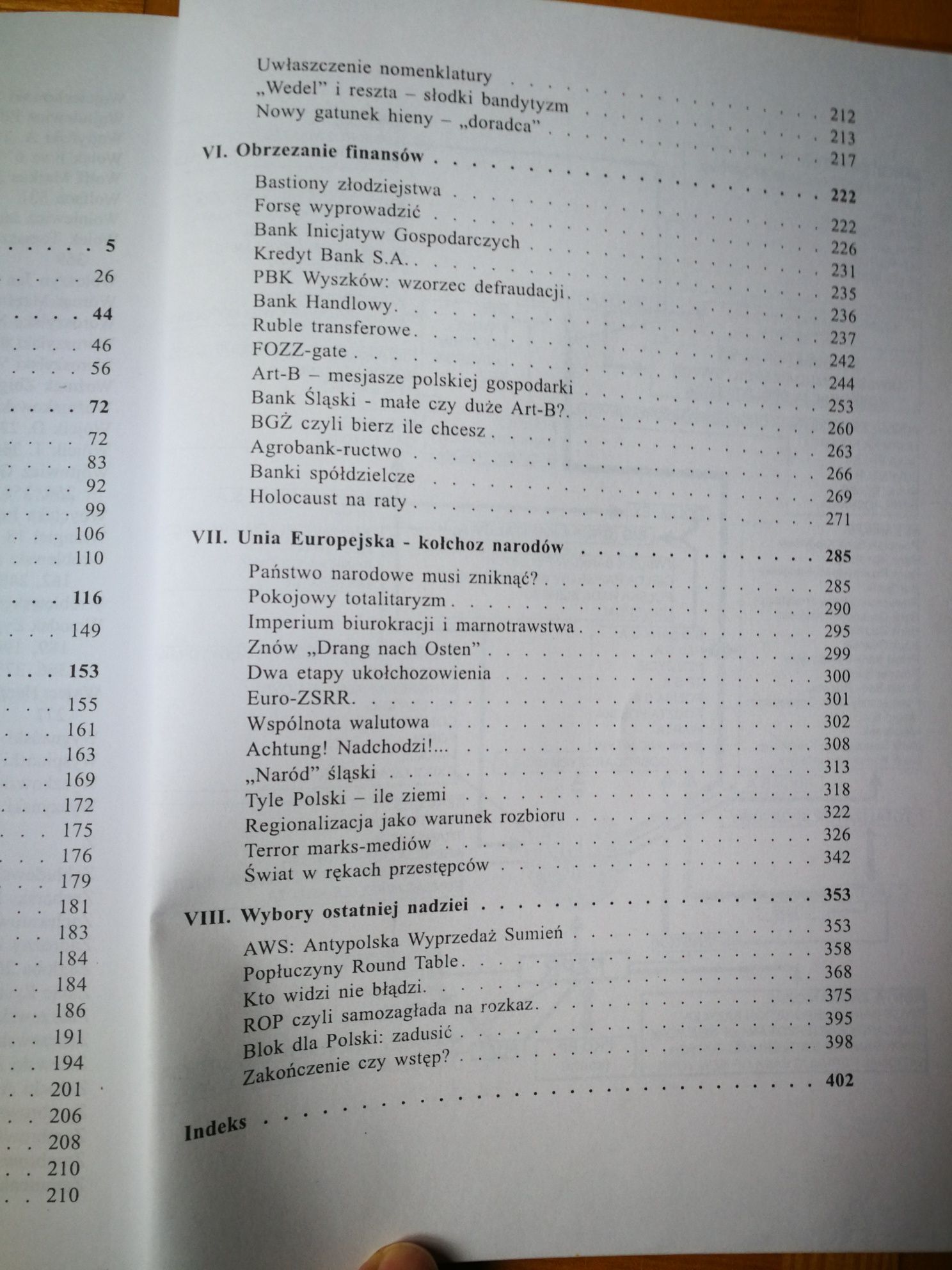 Książka, Piąty rozbiór Polski 1990 - 2000, Henryk Pająk