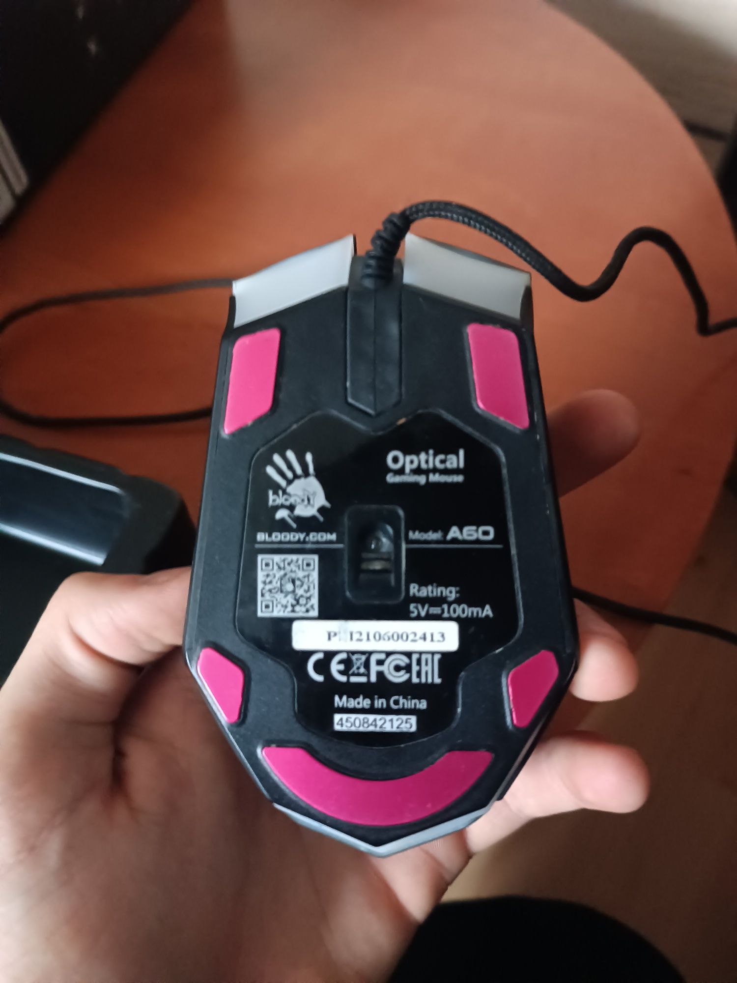 Myszka Bloody A60