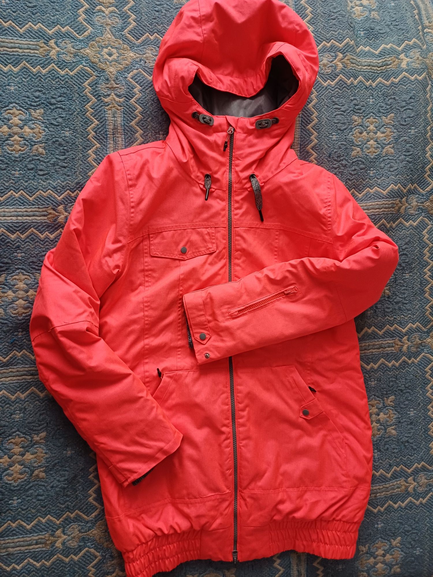 Kurtka na snowboard Cropp, roz. M/L fluo, jak nowa