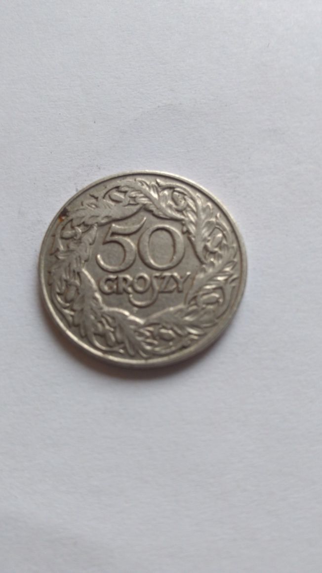 Moneta 50 groszy 1923 rok