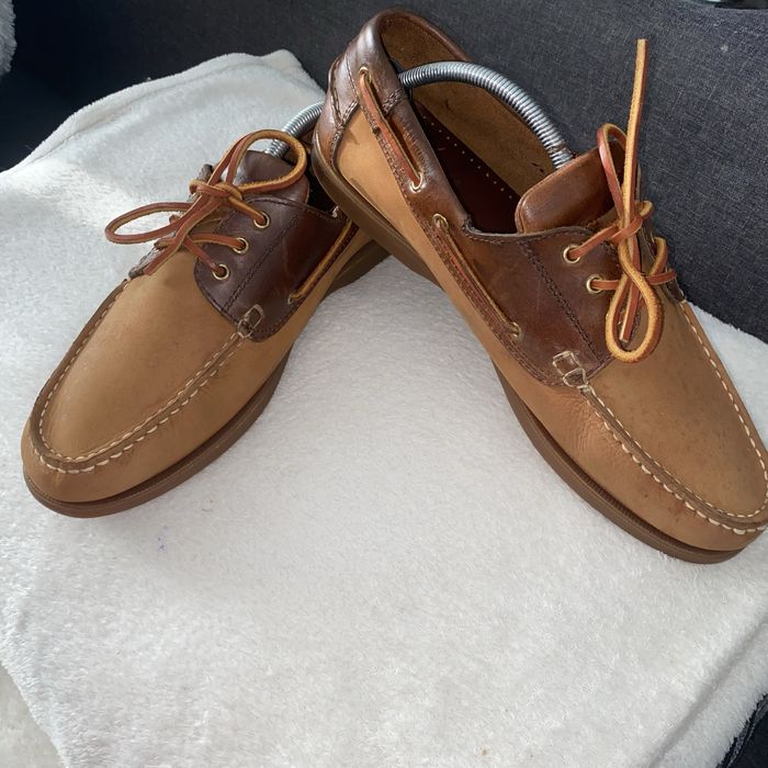 Туфлі макосини нат шкіра Charles Tyrwhitt р-р 12 наш 45