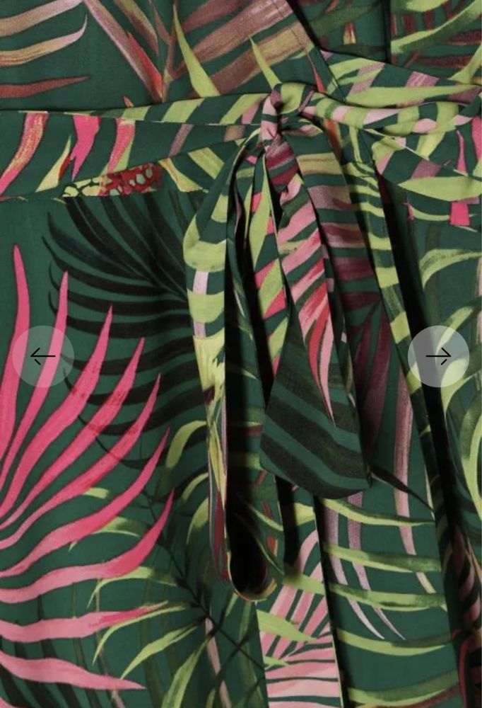 Sukienka kopertowa jungle Zerwina