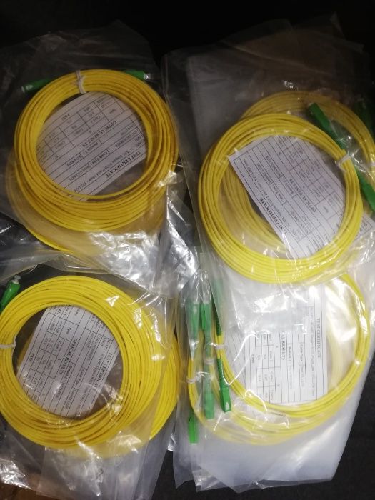 ITED - Cordão de fibra óptica SC/APC com 10 metros