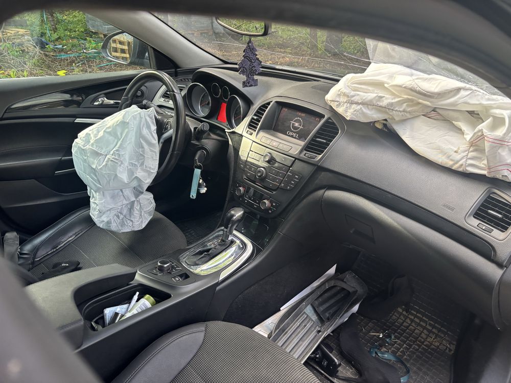 Opel po wypadku