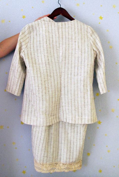 Костюм из льна - Платье и пиджак / Лен - сарафан и пиджак