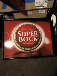 Reclame luminoso super Bock