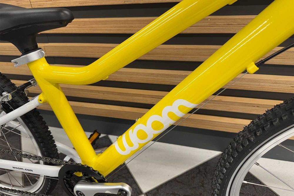 Rower dziecięcy woom 4 GO żółty 2025 rowery woom KRAKÓW