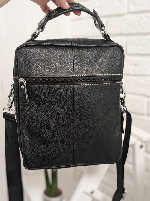 Цікава чоловіча шкіряна сумка -барсетка