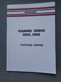 Instrukcja obsługi Ursus 3502,4502 oryginał 2000 + GRATIS