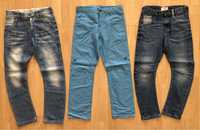 3szt. Spodnie jeans NAME IT RESERVED rozm. 128 chłopak szkoła