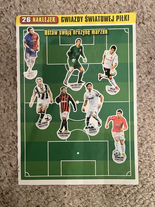 Albumy Euro Liga Mistrzów piłkarskie zestaw