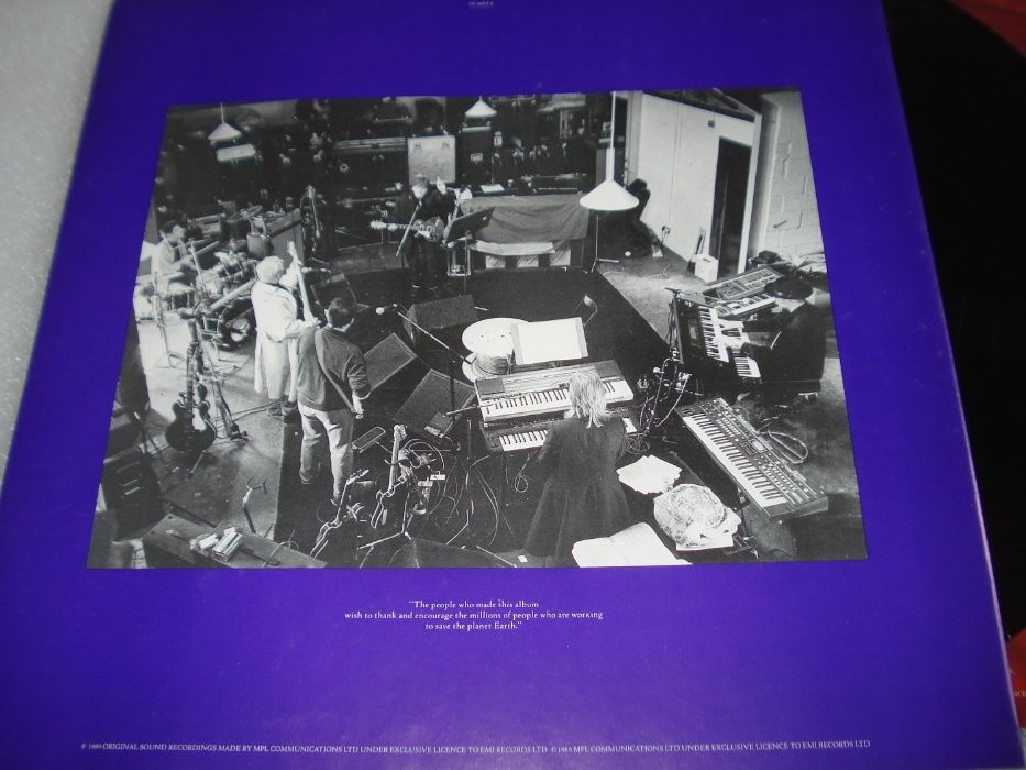 Paul Mccartney "flowers in the dirt" Vinil, LP, Álbum de 1989