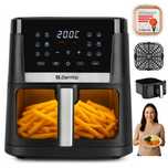 Frytkownica Beztłuszczowa Air Fryer Frytownica 7.5L DUŻA misa 14 prog.