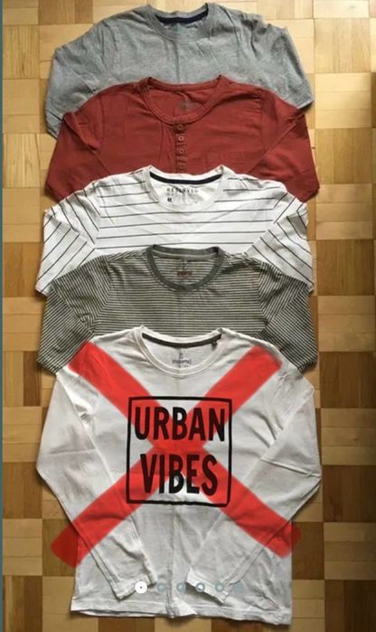 T-shirty, bluzki  chłopięce  z  długim  rękawem  rozm. 158-164