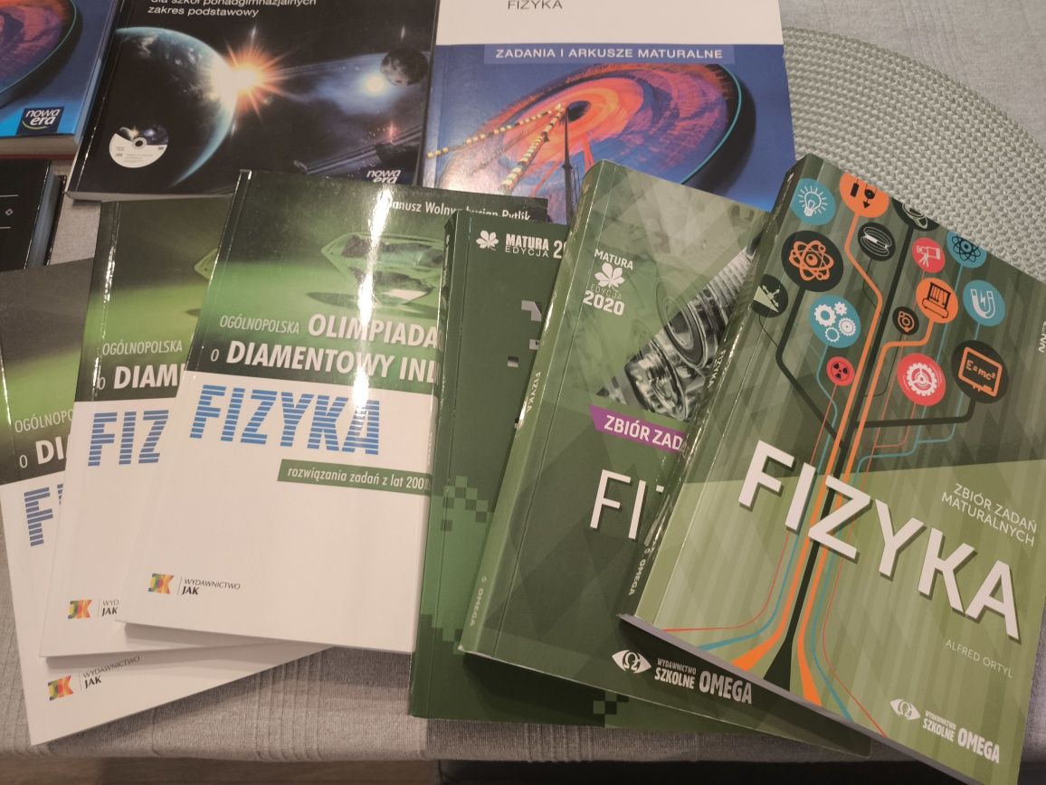 Vademecum i książki do matury rozszerzonej z fizyki