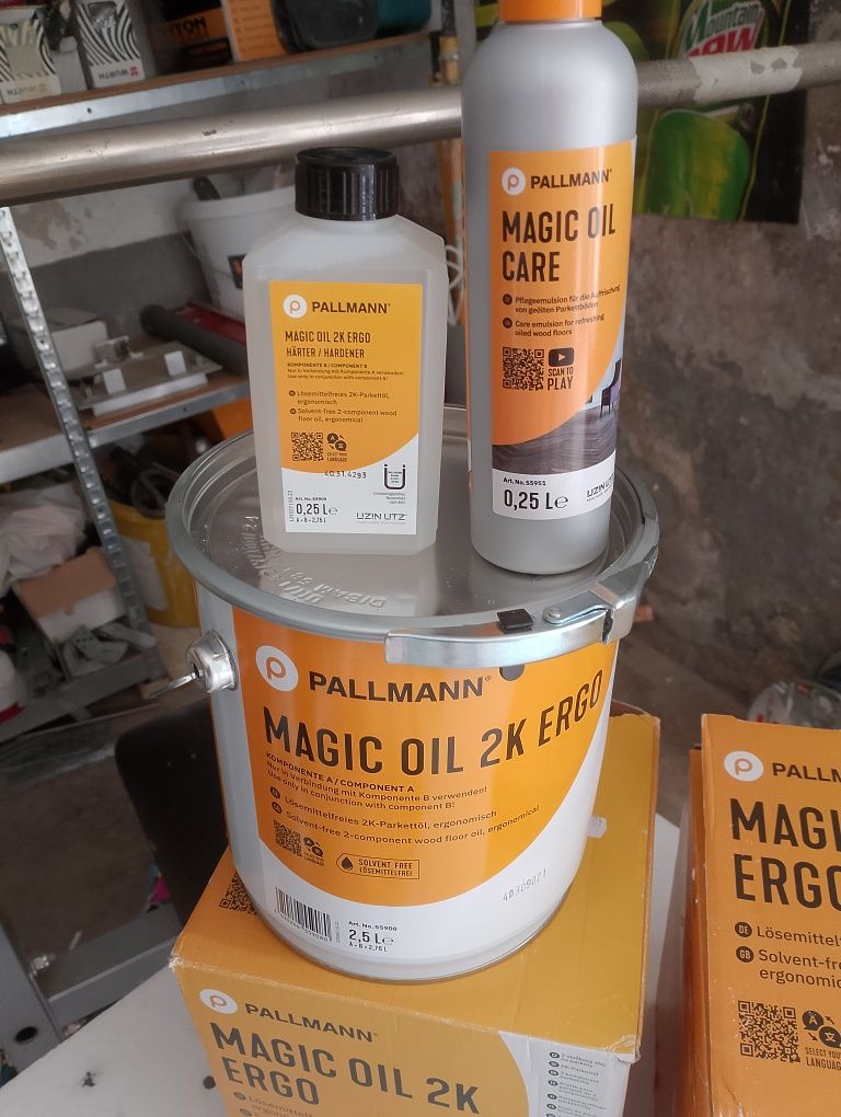 Olej do podłóg drewnianych Magic Oil 2K Ergo Pallmann