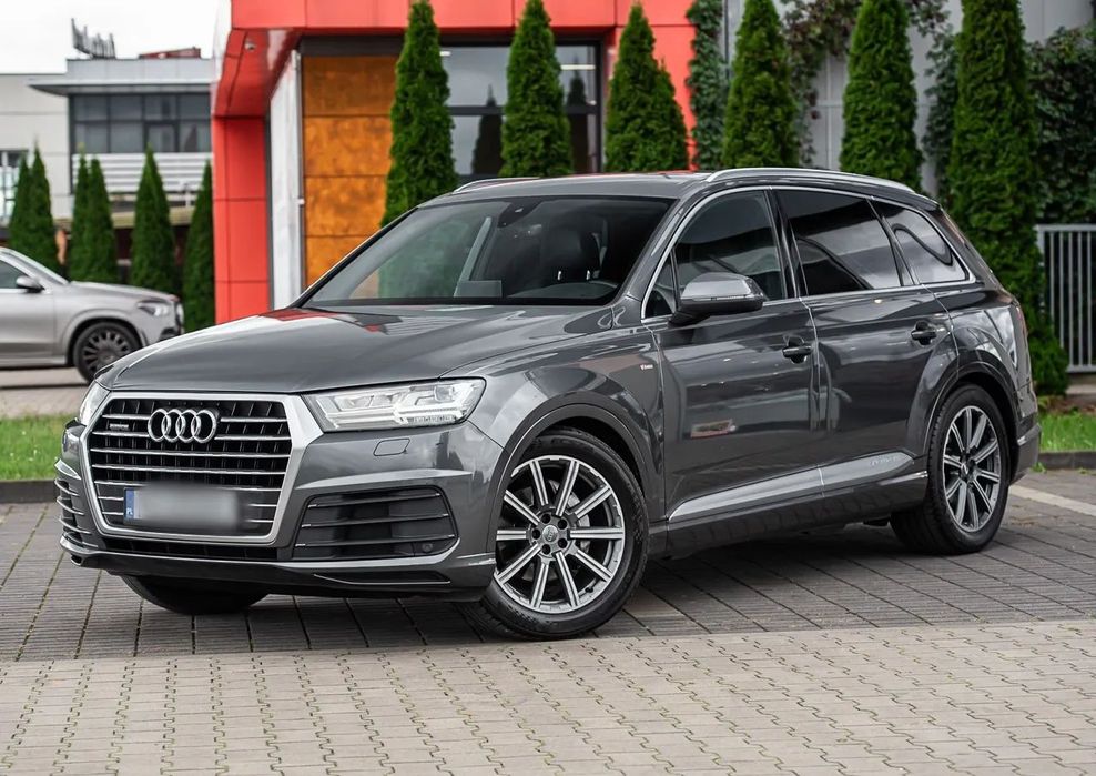 Audi Q7 Audi Q7 3.0TDI Quattro S-line Alcantara Virtualne Zegary Salon PL
