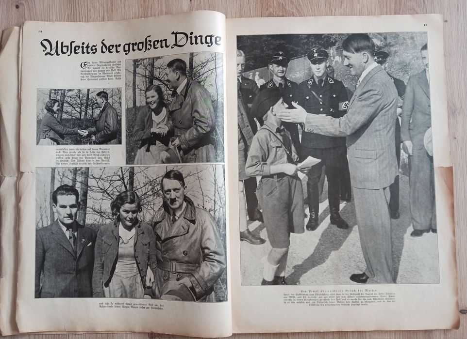 Niemiecka fotoksiążka Adolf Hitler EIN MANN UND SEIN VOLK