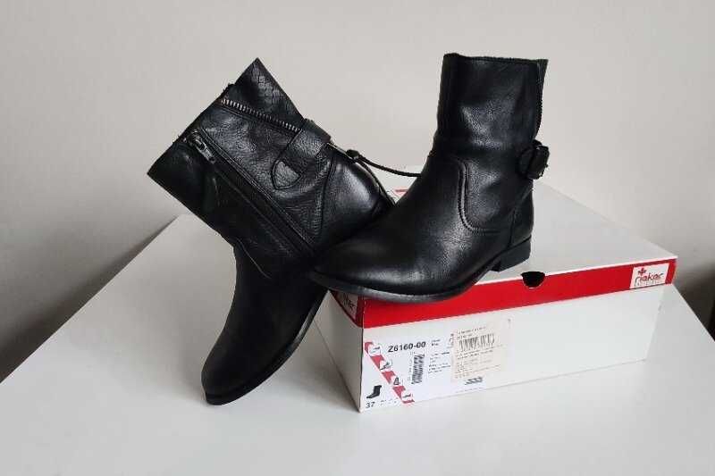 Кожаные демисезонные ботильоны сапоги - ALDO р.37