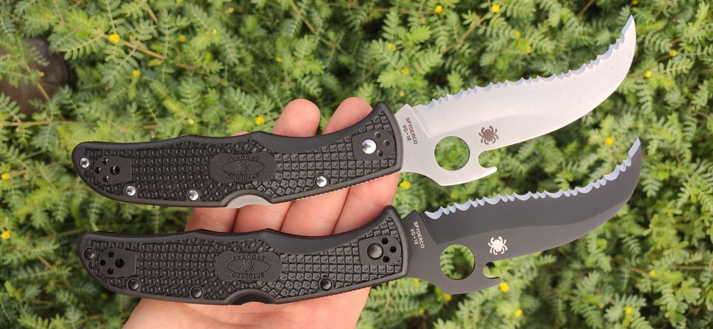 SPYDERCO Matriarch ,harpy, civilian,серейторная заточка, серейтор edc