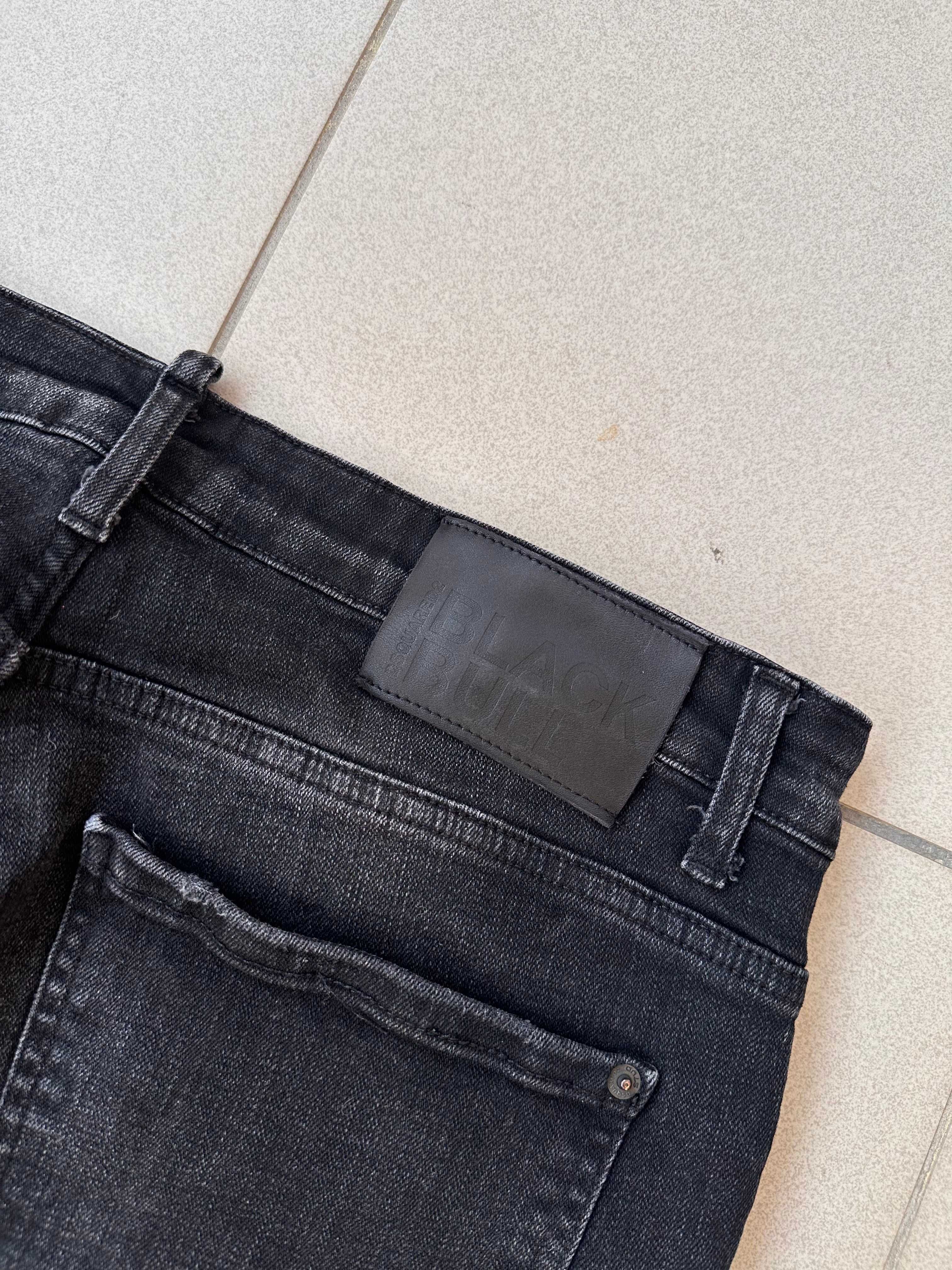 Spodnie jeansowe Dsquared2 Black Bull r. M