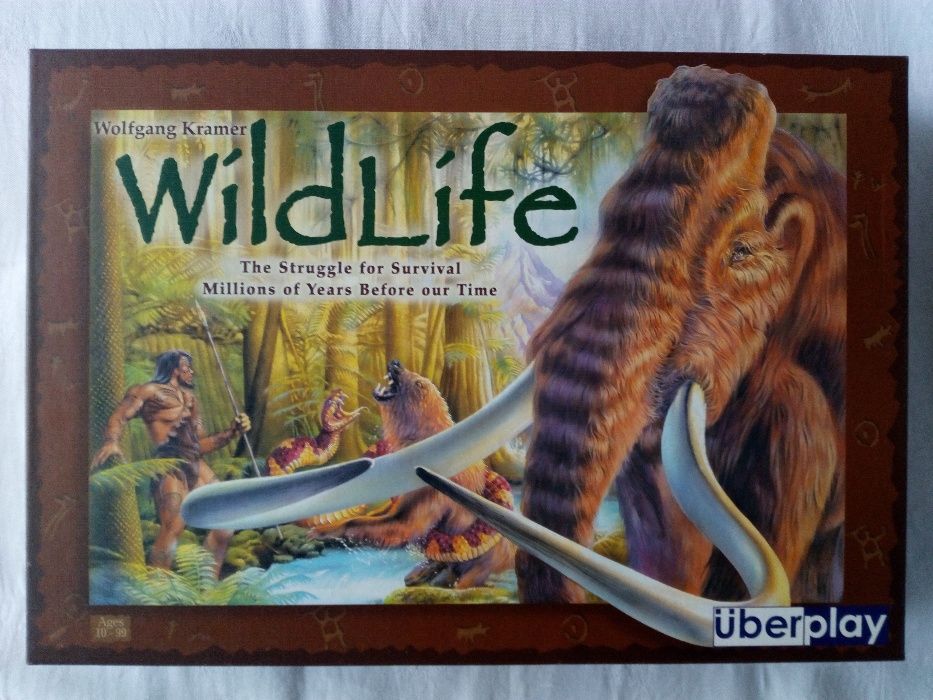 Jogo Tabuleiro WildLife de Wolfgang Kramer (Tikal Colosseum El Grande)