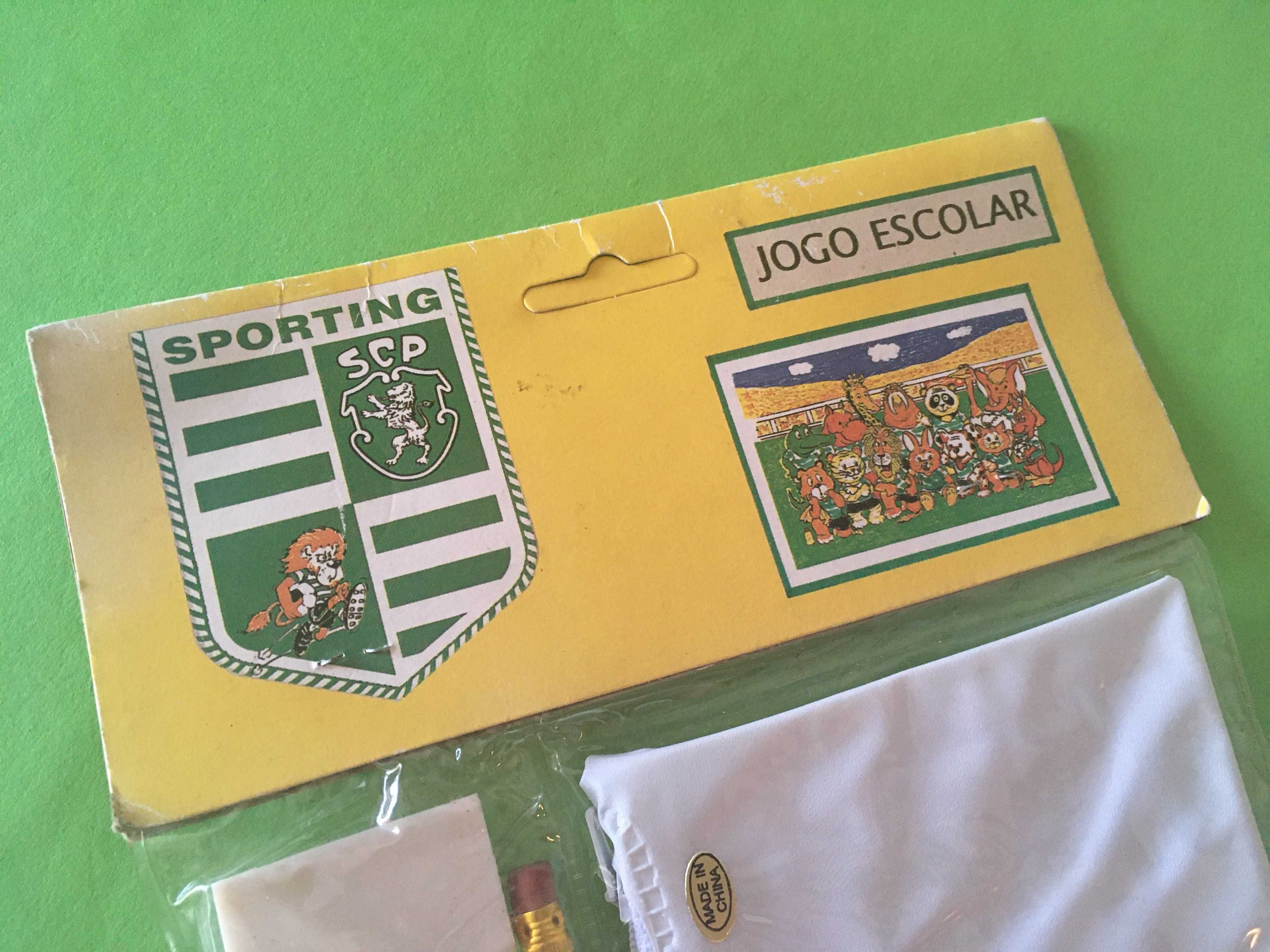 Conjunto Escolar Sporting Clube de Portugal Anos 80 - Novo