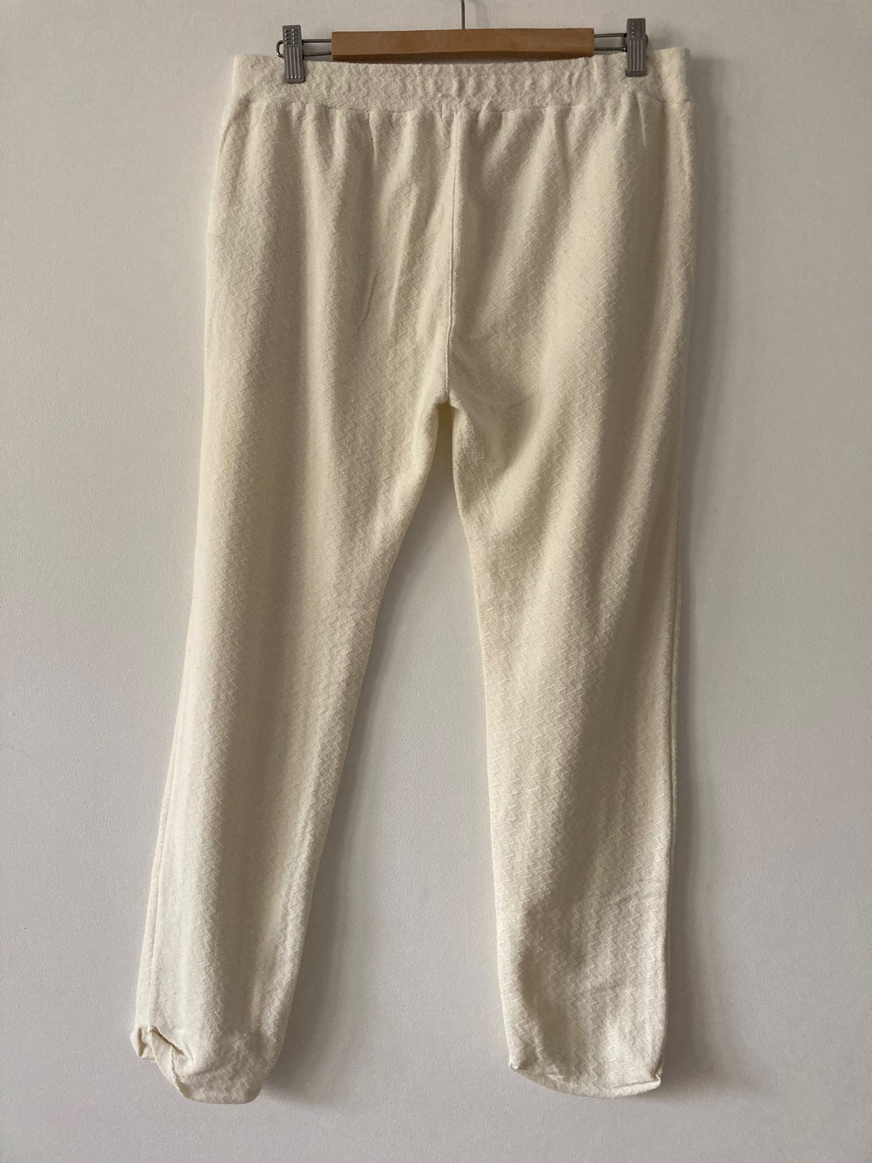 Spodnie roxy pleciony materiał wzór l xl