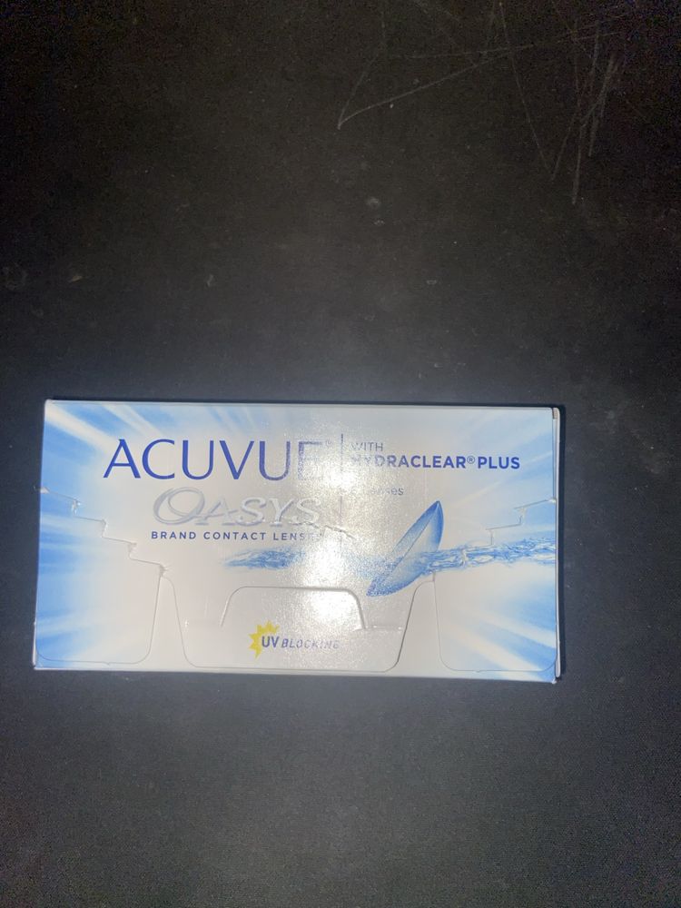 5 soczewek dwutygodniowych +0,5 acuvue oasys