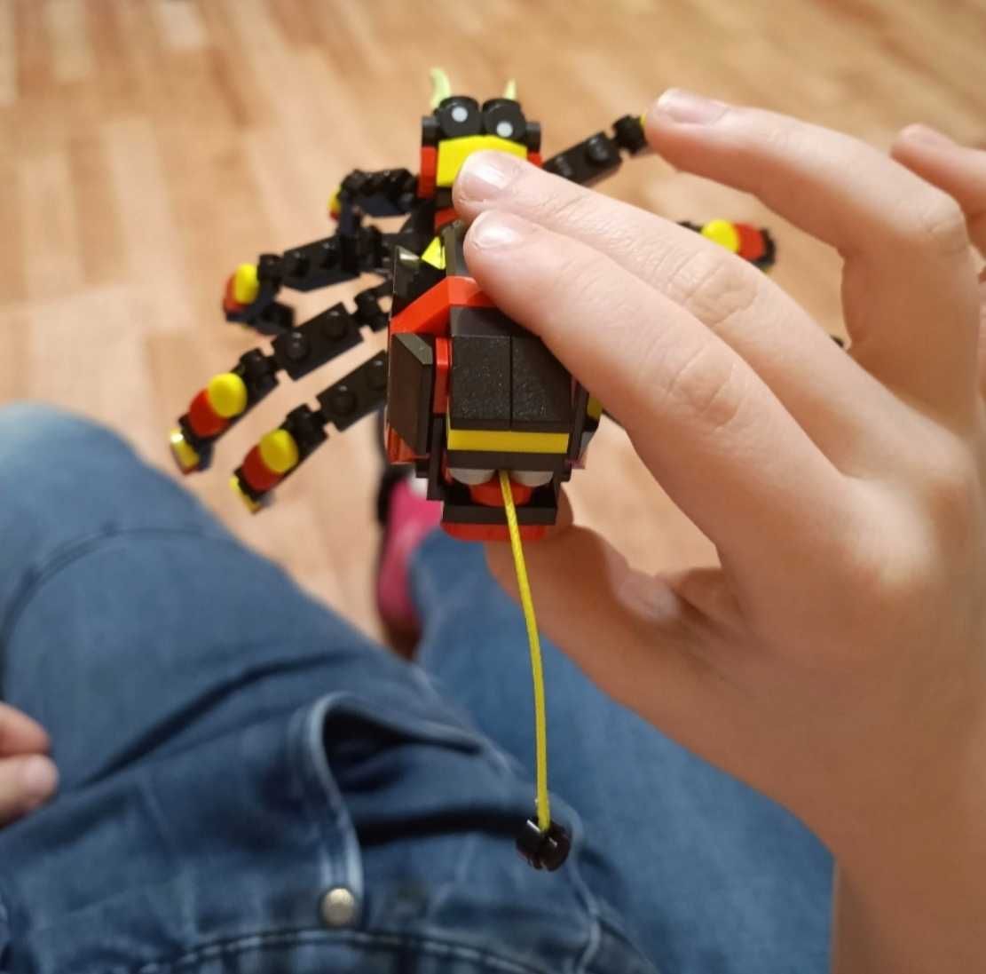 Lego Pająk Skorpion Wąż 3w1 Zestaw Klocków Zwierzęta 153 Elementy
