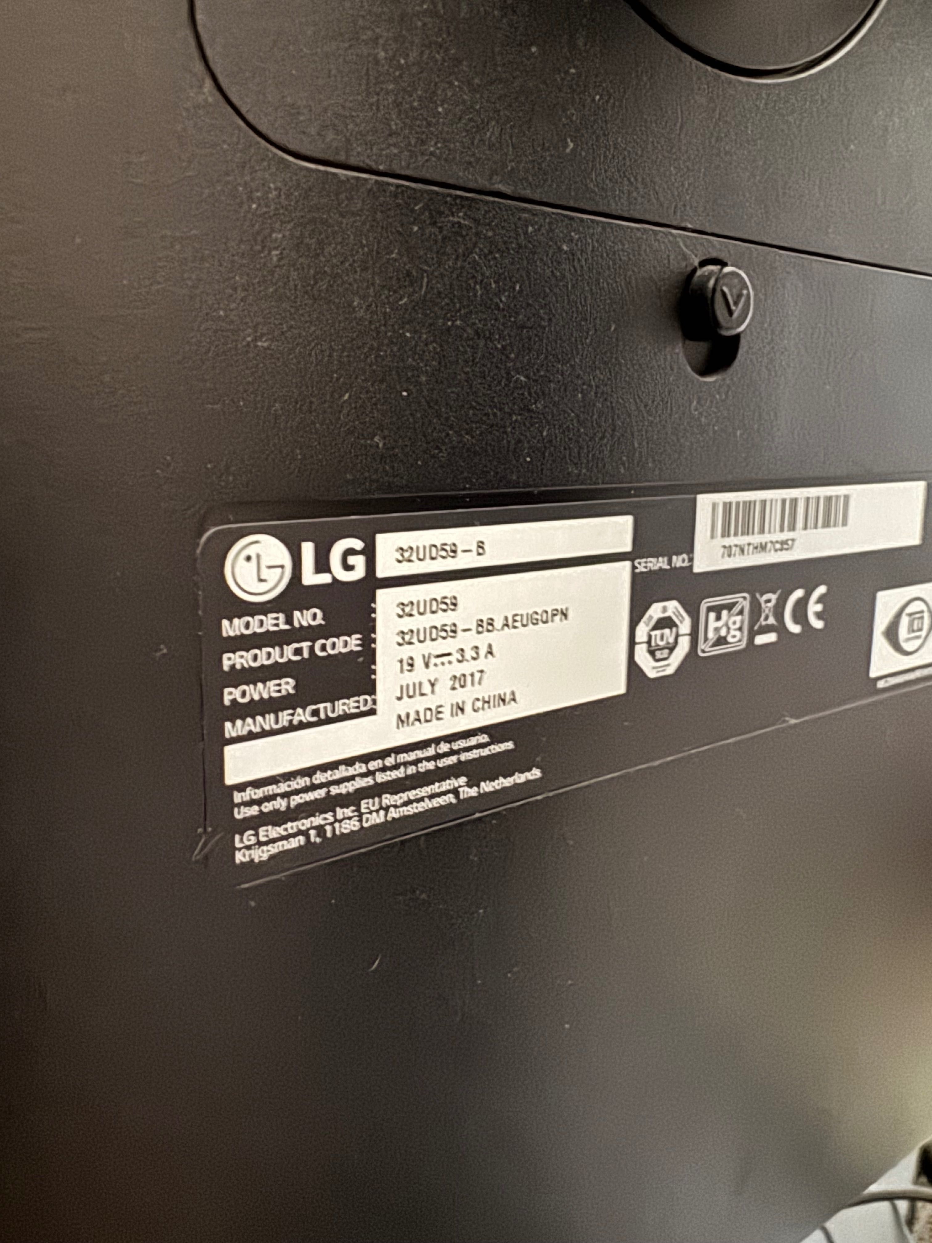 Monitor LG 32UD59 32