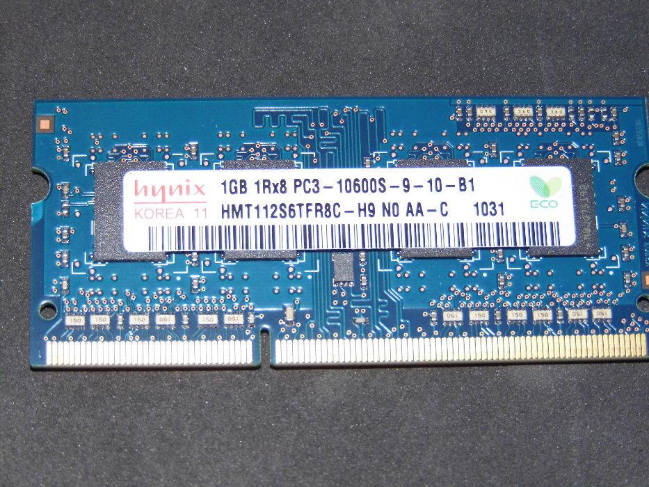 Memória computador marca Hynix 1GB DDR3 PC3 10600S