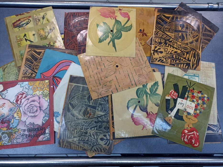 Pocztówki dźwiękowe stare 30szt.