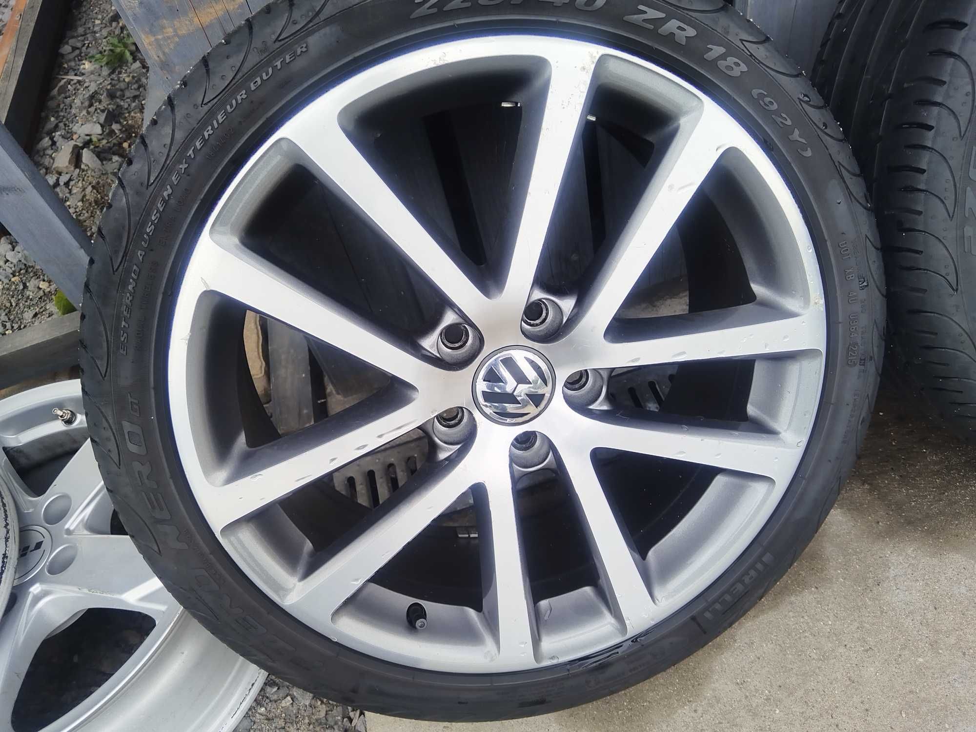 Koła LETNIE,ALUFELGI 18'' 5x112 ORYGINAŁ VW Golf V,VI,VII,Touran,Caddy