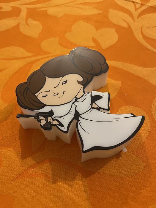 STAR WARS Leia - Luz/enfeite de parede