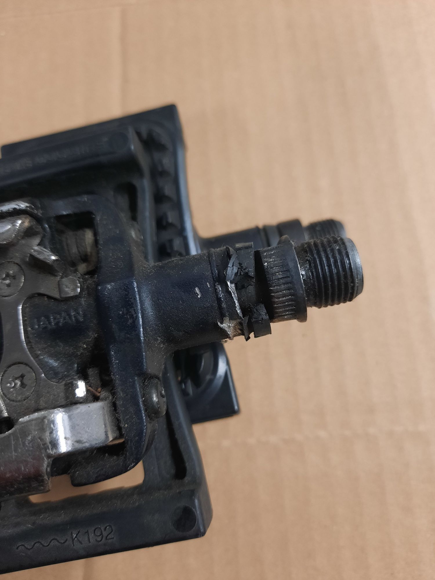pedały rowerowe shimano SPD wpinane JAPAN 1224