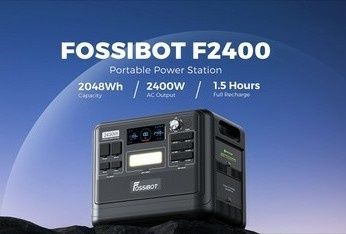 В НАЯВНОСТІ зарядна станція Fossibot F2400 2.4/4.8кВт Wi-Fi/Bluetooth
