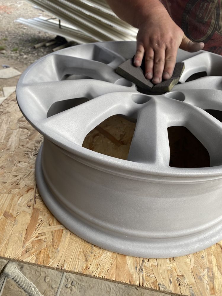 Реставрація автомобільних дисків Порошкове фарбування Піскоструй