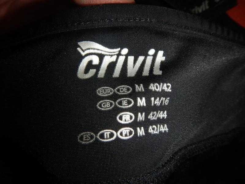 Вело бріджі шорти crivit р. 40-42(м) 3d памперс