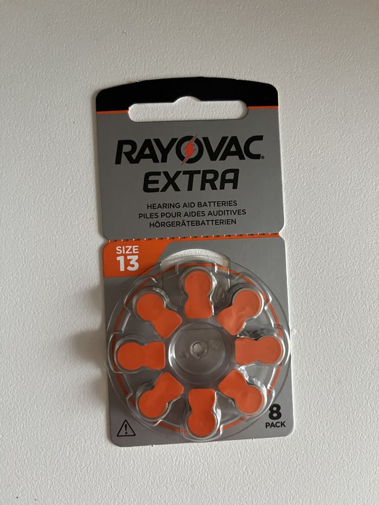 Rayovac Extra baterie nr 13 PR48 do aparatow