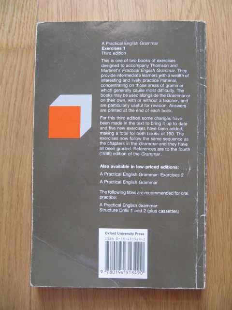 A Practical English Grammar EXERCISES 1  Thomson, Martinet