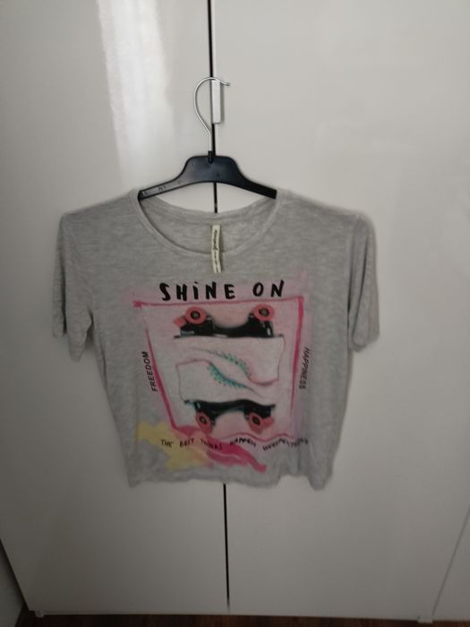 Koszulka bluzka t-shirt Stradivarius